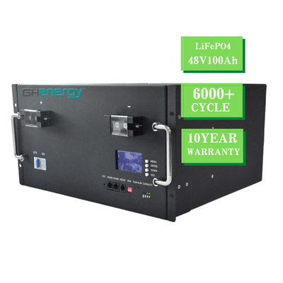 5.12Kwh BMS LiFePO4 सौर भंडारण के लिए लिथियम बैटरी पोर्टेबल