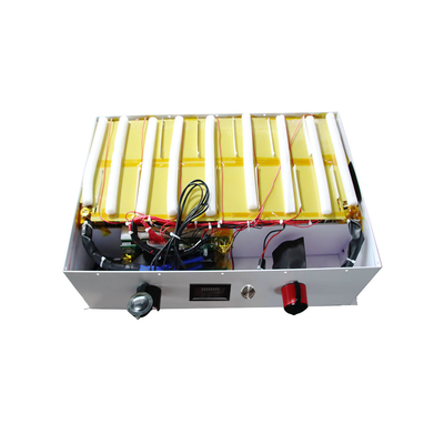 ग्राफीन टेलीकॉम बैटरी सिस्टम रिचार्जेबल सिल्वर कलर 48V DC