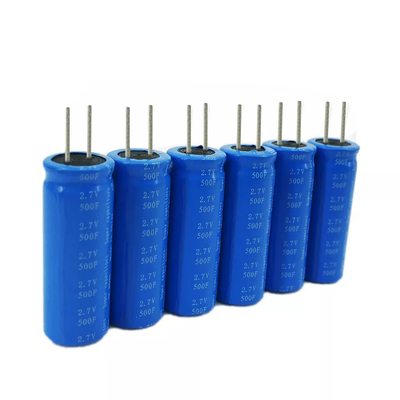 2.7v रेडियल सुपरकैपेसिटर सोलर बैटरी, 500f सोलर सेल सुपरकैपेसिटर