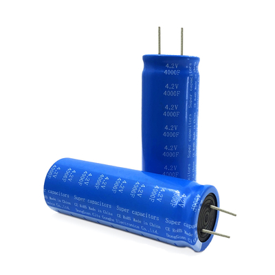 सोलर लाइट सिस्टम के लिए IEC इलेक्ट्रिकल सुपरकैपेसिटर सेल 4.2V 4000F