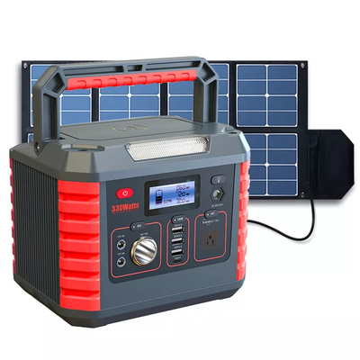 LiFePO4 MPPT पोर्टेबल सोलर पावर स्टेशन 300w 78000mAh बहुउद्देशीय