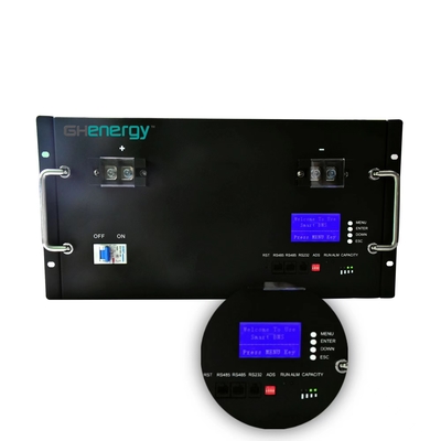 बीएमएस अल्ट्रापोर्टेबल लिथियम बैटरी पैक, टिकाऊ 48V 50Ah लिथियम आयन बैटरी