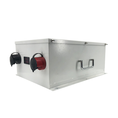 ग्राफीन टेलीकॉम बैटरी सिस्टम रिचार्जेबल सिल्वर कलर 48V DC