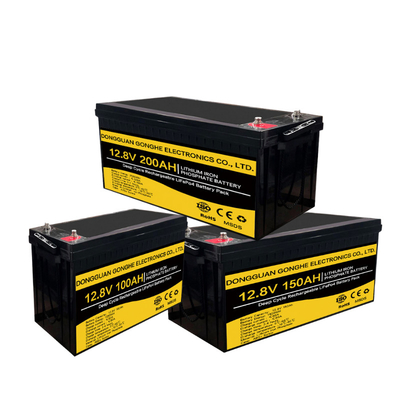 गोल्फ कार्ट स्टोरेज के लिए 120Ah 240Ah 12V LiFePO4 डीप साइकिल बैटरी