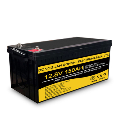 IEC 62619 डीप साइकिल लिथियम आयन बैटरी 12.8V 100Ah सौर प्रणाली के लिए