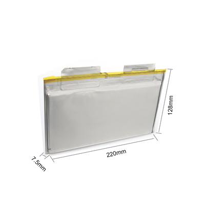4.2V 21000F पेपर सुपर कैपेसिटर बैटरी 220x128x7.5mm डबल इलेक्ट्रिक लेयर