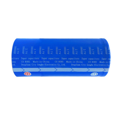 60x138mm सुपर कैपेसिटर बैटरी 2.7V 100000F EV के लिए कोई आग नहीं;