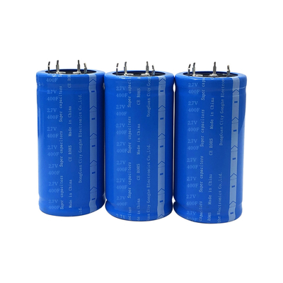 कार 35x60Mm बहुउद्देशीय के लिए नो फायर 2.7V 400F सुपर कैपेसिटर बैटरी