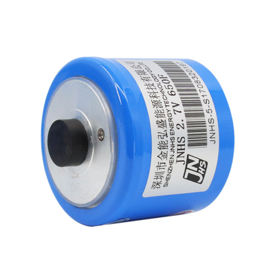0.65Wh हाई करंट सुपर कैपेसिटर बैटरी 2.7V 650F 60x51Mm