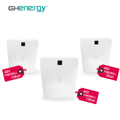 ऊर्जा भंडारण के लिए 10kwh 100AH ​​सौर पैनल पावरवॉल 48V बहुउद्देशीय: