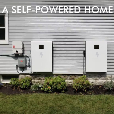 ऊर्जा भंडारण के लिए 10kwh 100AH ​​सौर पैनल पावरवॉल 48V बहुउद्देशीय: