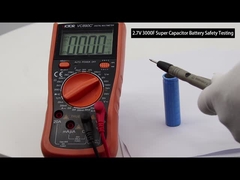 रेडियल हाई एनर्जी डबल इलेक्ट्रिक लेयर फैराड कैपेसिटर 2.7V 3000F